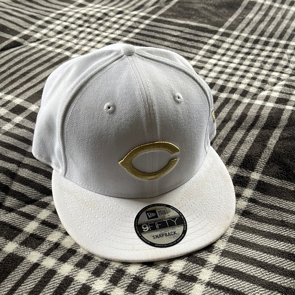 New Era 9Fifty Cincinnati Reds snapback White and gold
